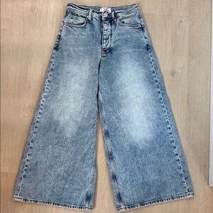 We The Free Light Blue Flare Jeans